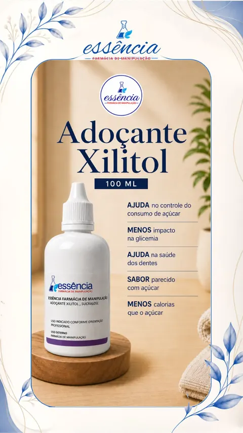 Adoçante xilitol 