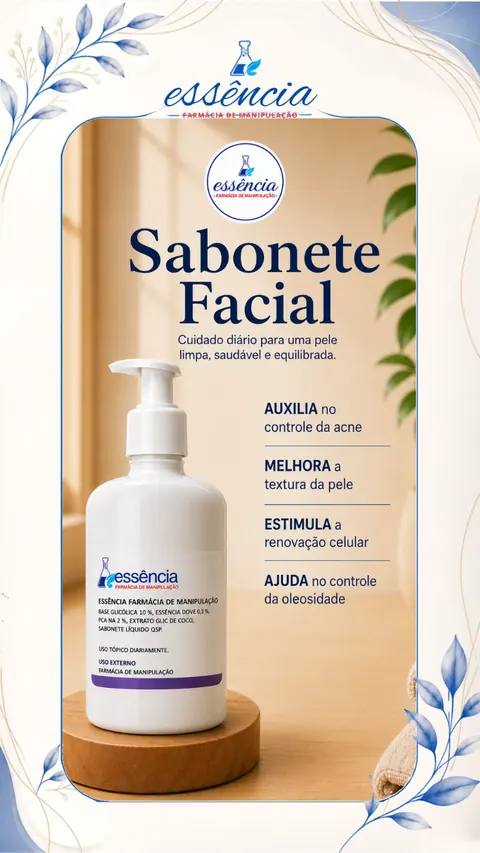 Sabonete facial